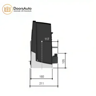 CAME BXL Sliding Gate Motor upto 400 Kg - Image 4