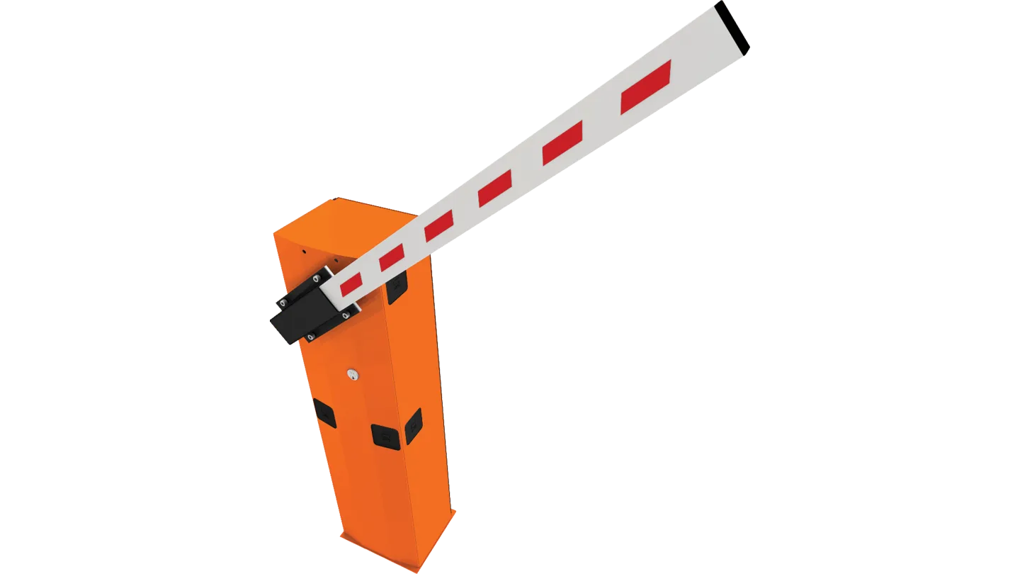 Automatic CAME G4000 parking gate barrier in Oman for vehicle access control, suitable for residential and commercial use. High-frequency 24V D.C. motor for secure gate access and efficient parking solutions.