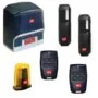 BFT ARES BT A1000 sliding gate operator in grey and blue casing, showing the module 4 drive pinion and the release key cover on the front panel