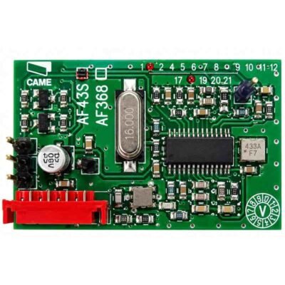 CAME AF43S Radio Receiver Card Oman, 433.92 MHz Plug In for CAME Boards