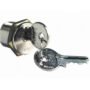 CAME R001 lock cylinder with its DIN key, for the secure manual release of CAME gate motors and barriers