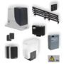 Nice RB600 Robus 600 sliding gate motor kit with FLO2RE remotes, photocells and nylon rack, sold in Oman by Doors Auto.