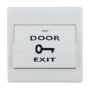 Plastic exit button in Oman with white PC panel