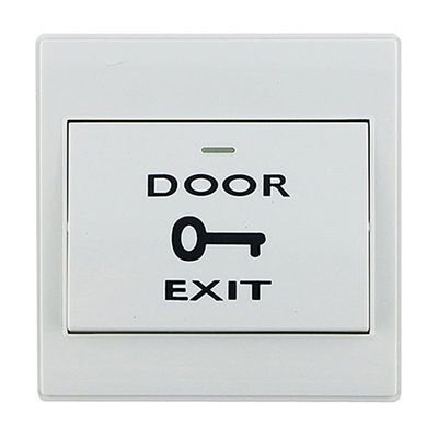 Plastic Exit Button in Oman | White PC Panel Door Release