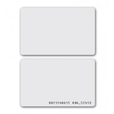RFID thin card in Oman, blank white printable proximity card
