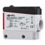 Somfy Reflex PMP12 reflective photocell, a compact black sensor unit with a lens window and a short cable