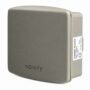 Somfy RTS standard receiver, reference 1841022B, a small square white box with a terminal block