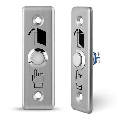 Stainless Steel Mini Exit Button in Oman | Narrow Frame & Mullion