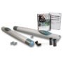 CAME AMICO compact swing gate motor with an arm fixed to a pillar beside a small gate leaf