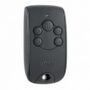 Somfy Keytis 4 RTS four button remote control with colour clips beside it